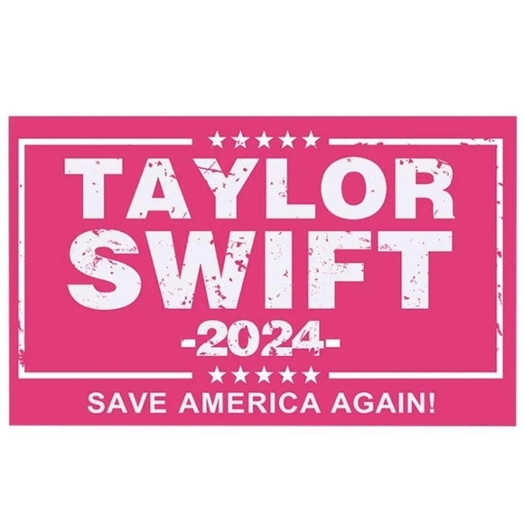 Taylor Swift 2024 Flag, 3x5 ft, Pink Musician Flags ,President Flag - Picture 1 of 6